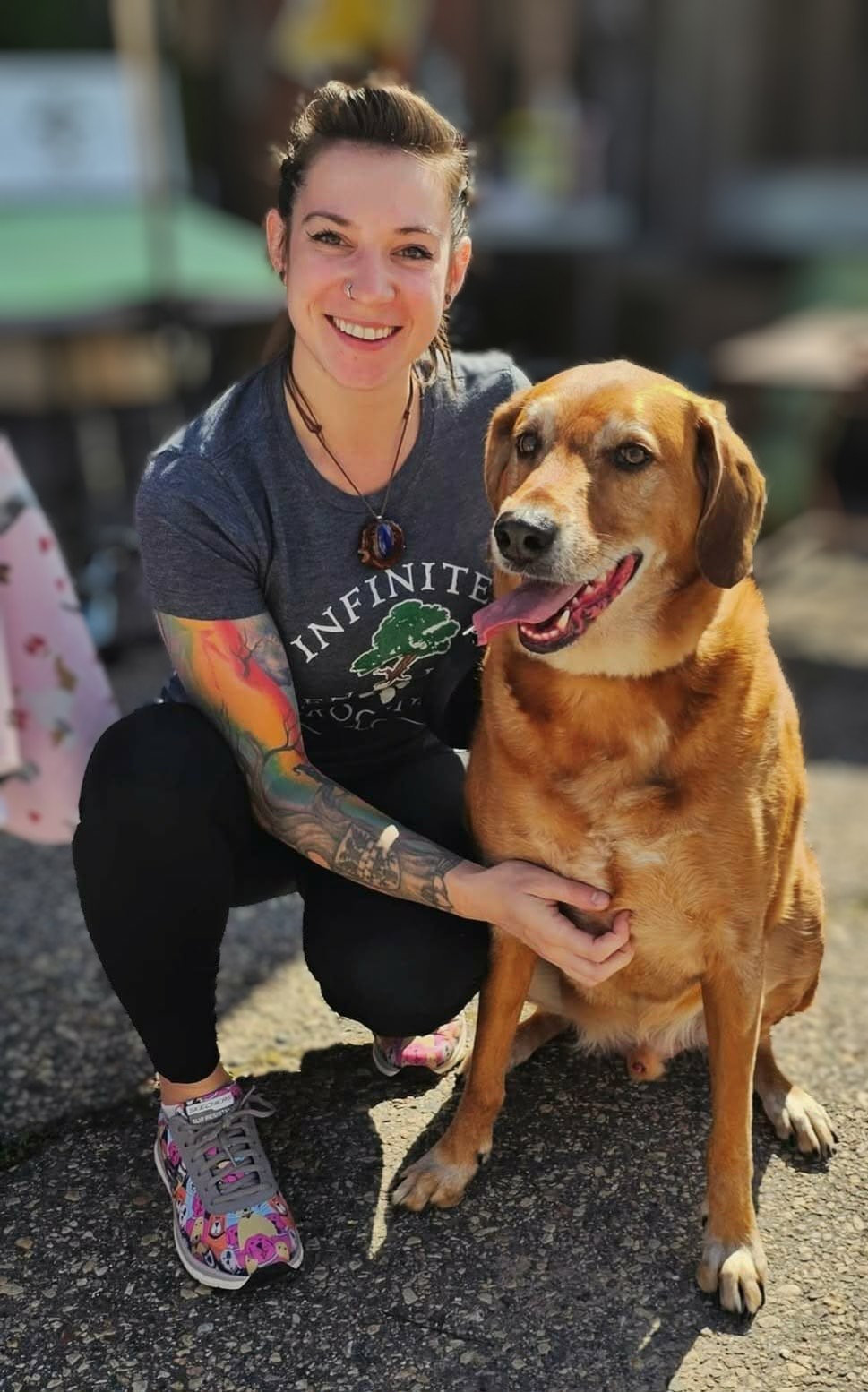 Jenn Samson, owner of Infinite Zen Room Grooming